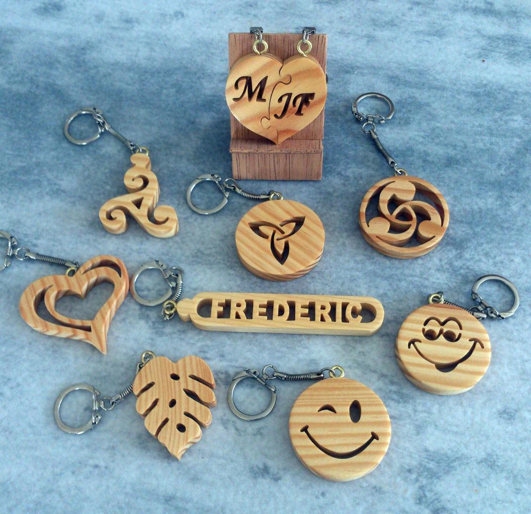 porte cle echantillons